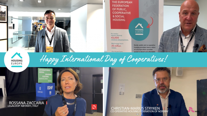 Monthly Housing Europe (2023년 7월) : 지속 가능한 개발을 위한 파트너, 협동조합