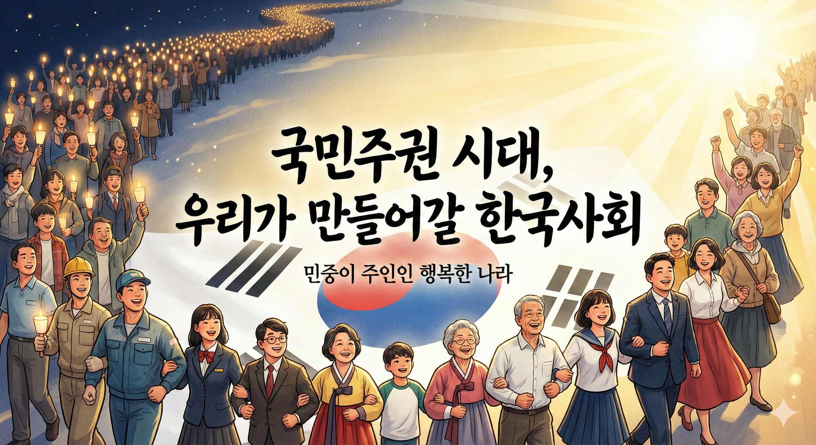 국민주권 시대, 우리가 만들어갈 한국사회