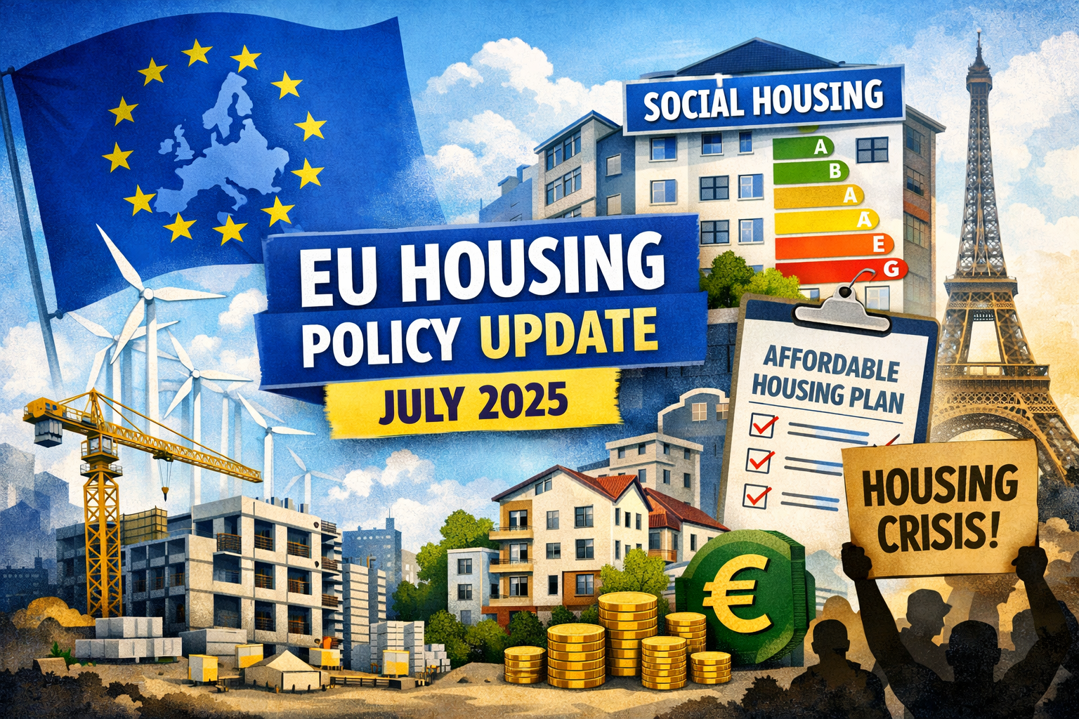 유럽 사회주택 정책 월간 브리핑 (2025년 7월)