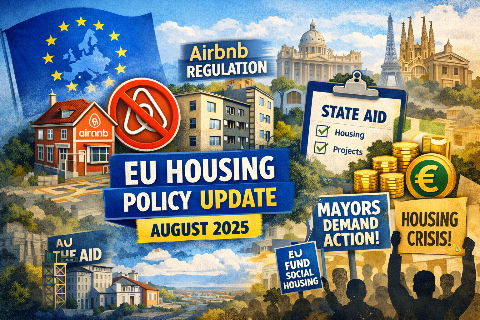 유럽 사회주택 정책 월간 브리핑 (2025년 8월)