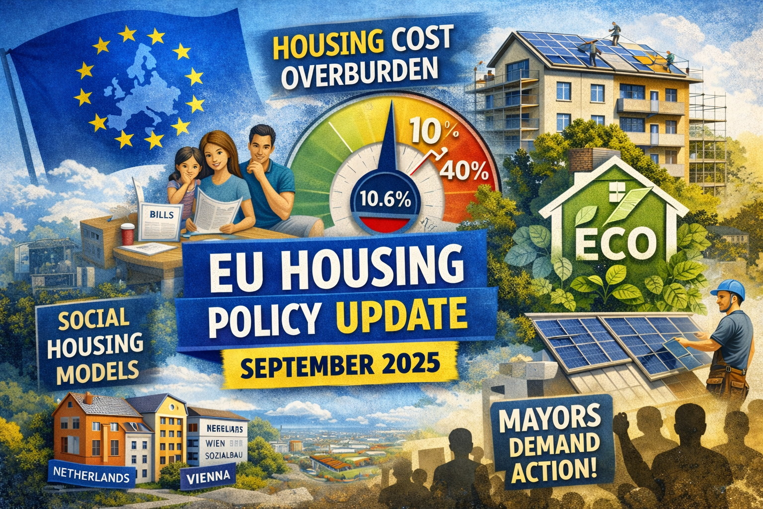 유럽 사회주택 정책 월간 브리핑 (2025년 9월)