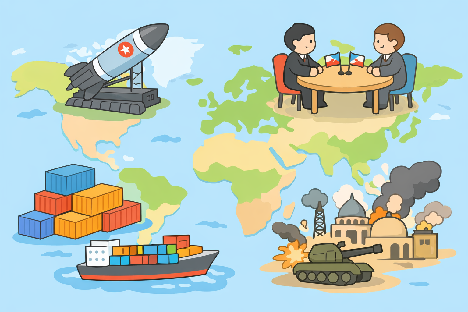 2026년 2월 북한·외교·통상·국제분쟁 월간 브리핑