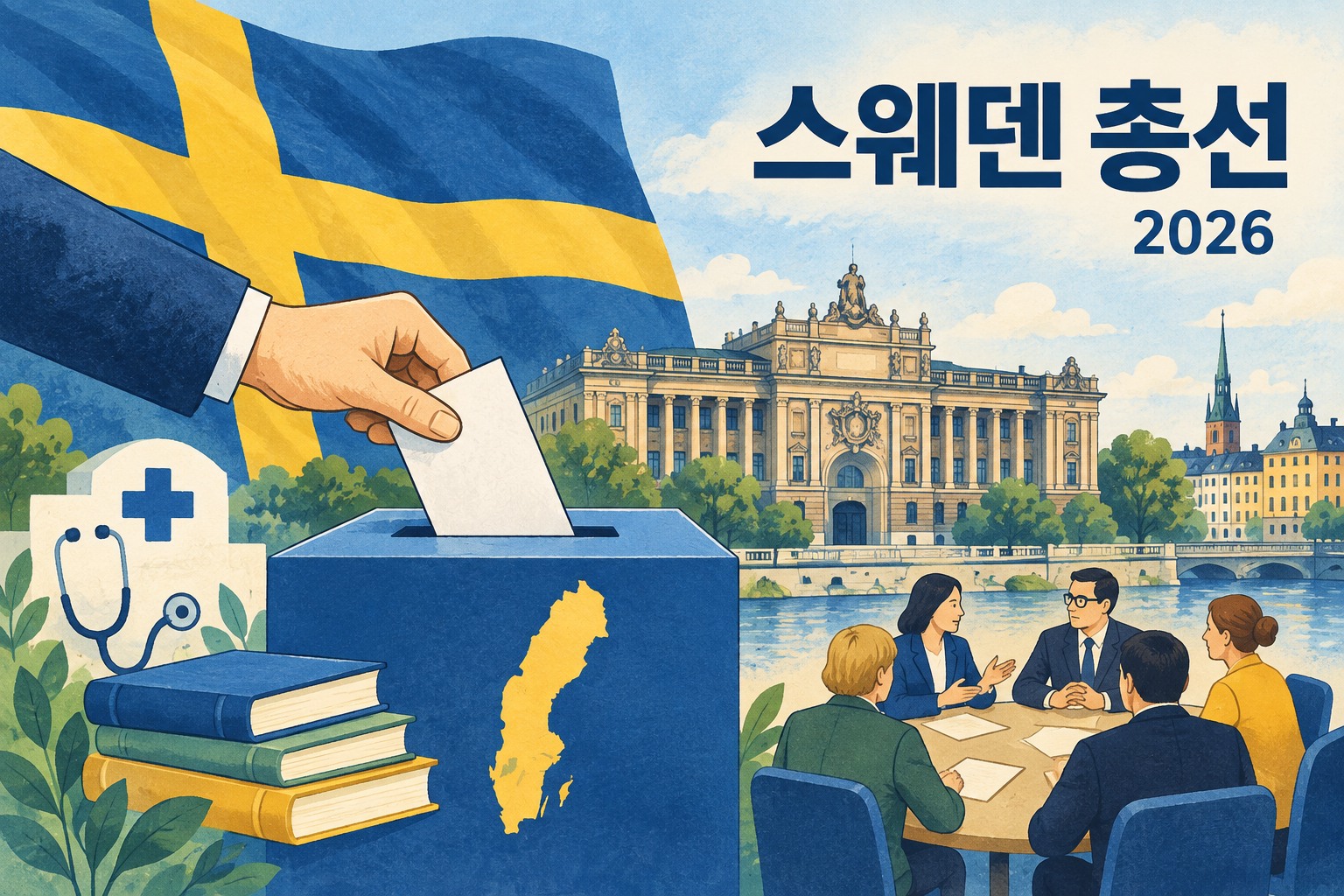 스웨덴 총선, 우파 과반은 왜 무너졌나 — 복지·이민·연정의 갈림길